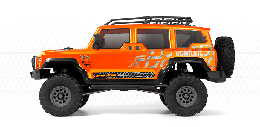 HPI 1:10 RS Venture Wayfinder (Orange) w/Batt & Charger