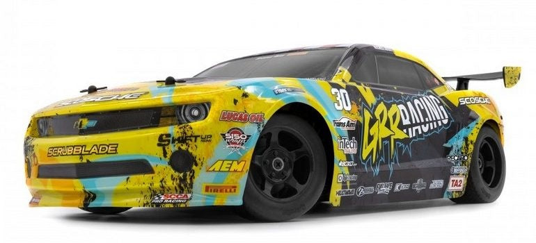 HPI 1/10 EP RS 4WD E10 ABBATE GRRRACING TA2 CHEVY CAMARO