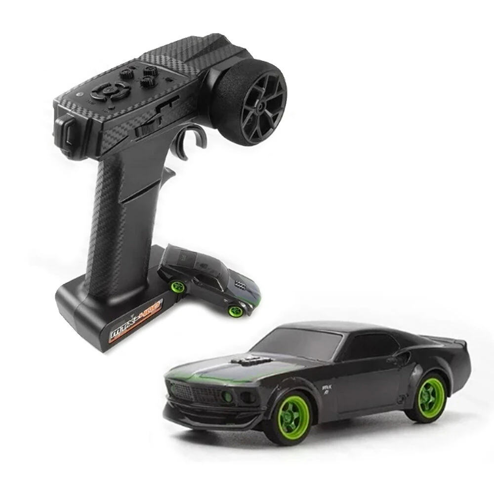 1/64 Nano-TTR 1969 Ford Mustang RTR-X Electric 2WD Micro Touring RC Car