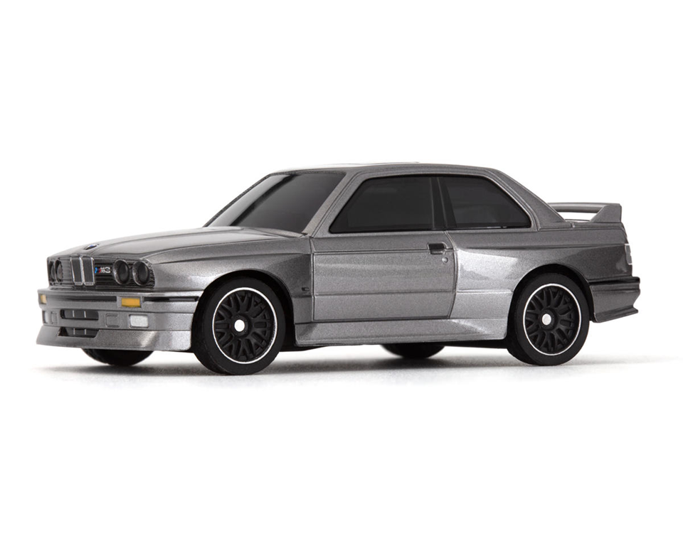 1/64 Nano-TTR 1989 BMW M3 E30 Ravaglia RTR Electric 2WD Micro Touring RC Car Dark Silver
