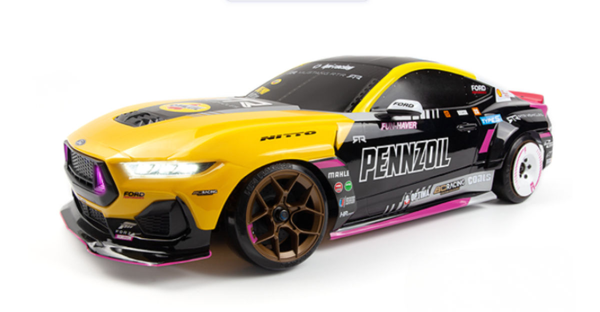 HPI 1/10 D10 2WD Brushed RTR Mustang GT RTR Hobson Drift Car