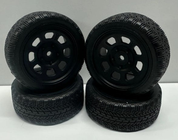 NZRCS Streetstock/Stockcar Control Tyre - SOFT PREMOUNT (4pcs)