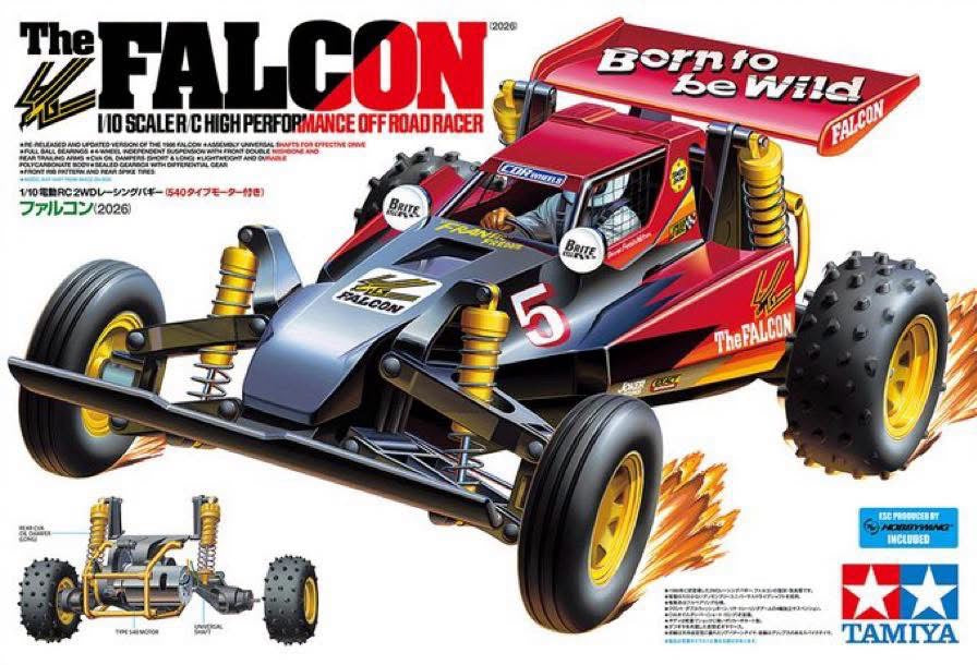 Tamiya Falcon 2026 Pre Order Due End of November
