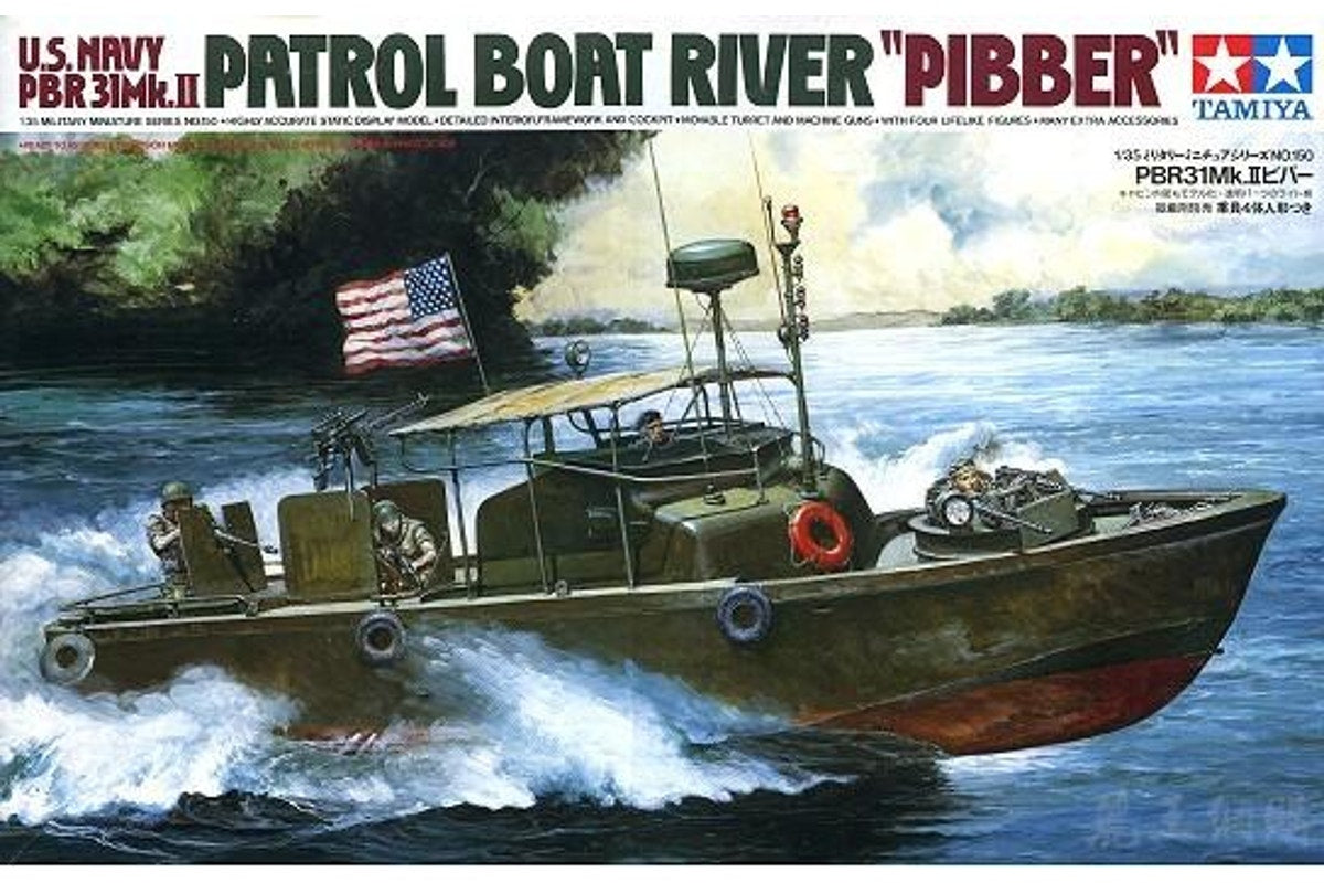 Tamiya 1:35 USN River Patrol Boat Pibber