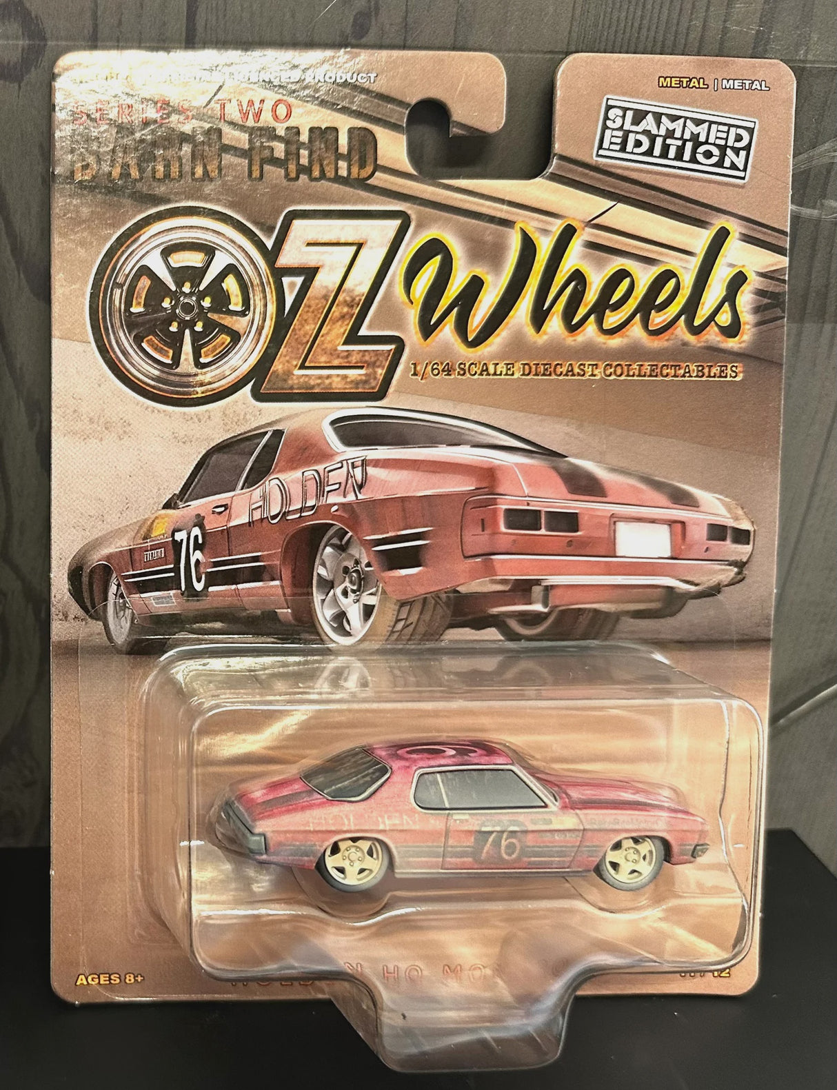 DDA OZ Wheel 1:64 Barn Find Holden HQ Monaro