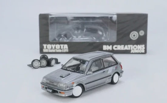 BM Creations 1988 Toyota Starlet Turbo -S EP71 Silver