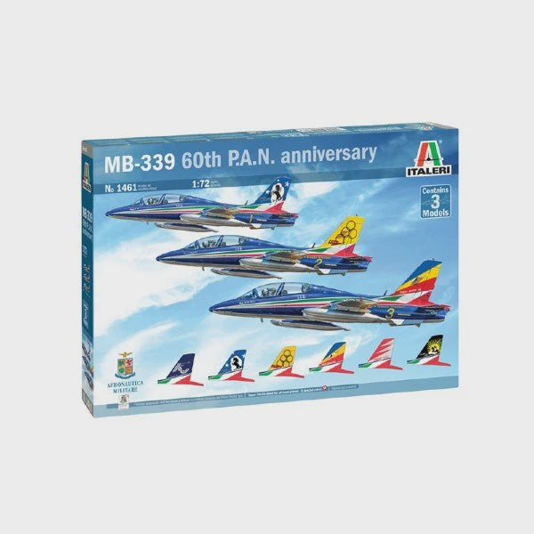 Italeri 1:72 MB-339 60th P.A.N. Anniversary 3 Model Set