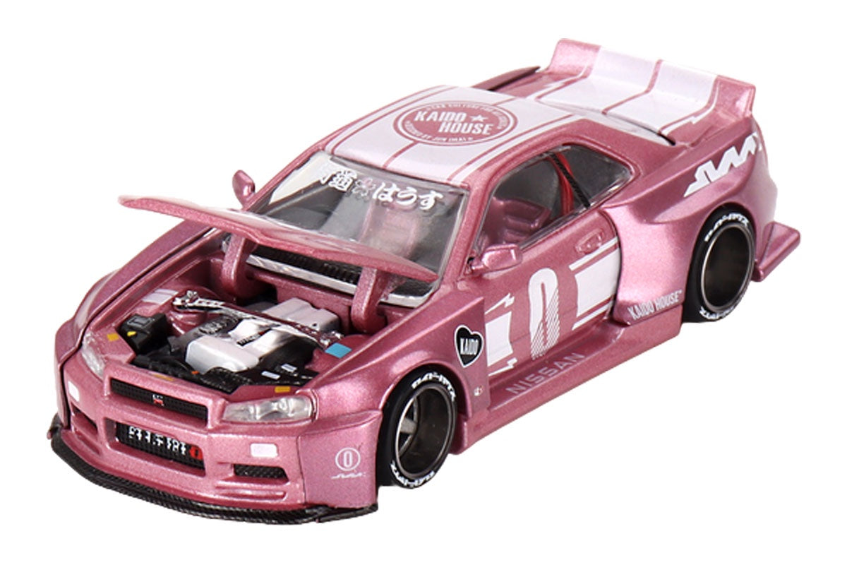 Mini GT 1:64 KH Nissan Skyline (R34) Kaido Racing Factory V1