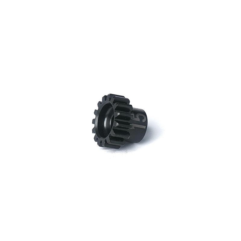 Mod 1 M1 15T Lightweight Hardened Steel Pinion Gear (for 5mm shaft, w/high torque set screw)