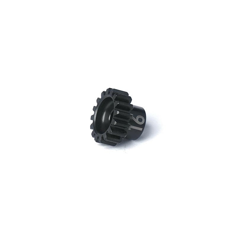 Mod 1 M1 16T Lightweight Hardened Steel Pinion Gear (for 5mm shaft, w/high torque set screw)