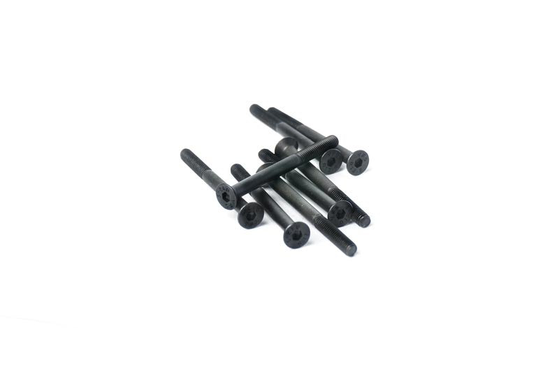 Koswork 3x35mm Flat Head Hex Hardened Steel Countersunk Screw (8)