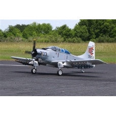 Double Seat AD-5/A-1E Skyraider 86 Inch wingspan, 35-60cc Grey without Retracts, Matte Finish 0.34m3 by Seagull