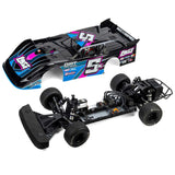 PRE-ORDER 22S Dirt Late Model, 1/10 2WD RTR Dirt Oval, Blue