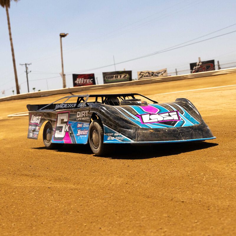 PRE-ORDER 22S Dirt Late Model, 1/10 2WD RTR Dirt Oval, Blue