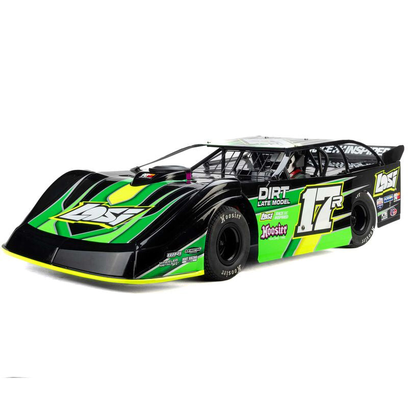 PRE-ORDER 22S Dirt Late Model, 1/10 2WD RTR Dirt Oval, Green