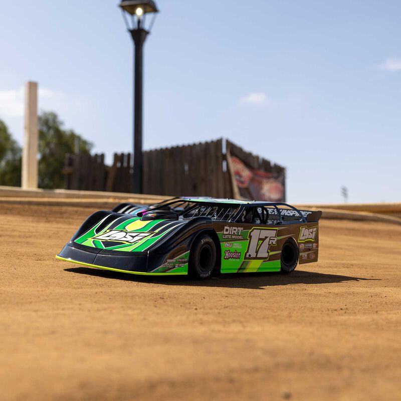 PRE-ORDER 22S Dirt Late Model, 1/10 2WD RTR Dirt Oval, Green