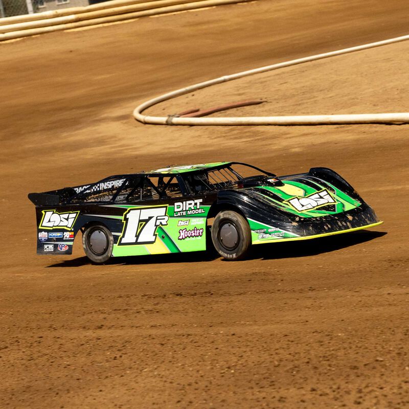 PRE-ORDER 22S Dirt Late Model, 1/10 2WD RTR Dirt Oval, Green