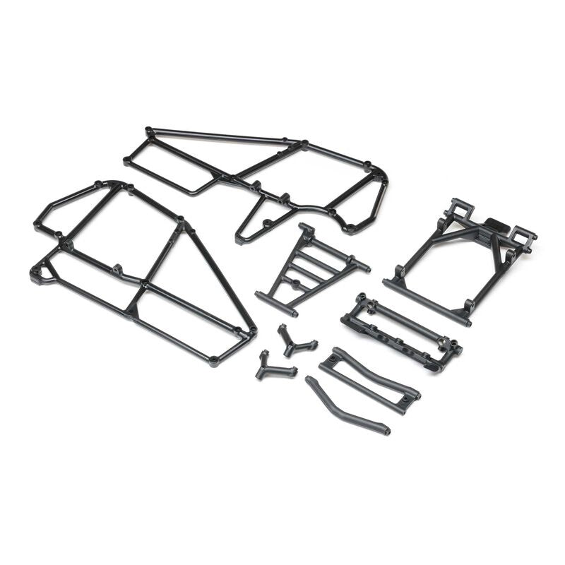 Cage Set, Black: 22S Sprint by LOSI