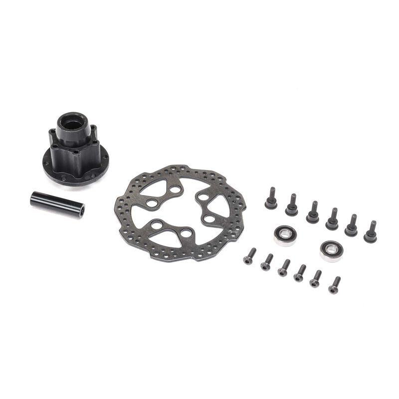 Losi Promoto MX Complete Front Hub Assembly