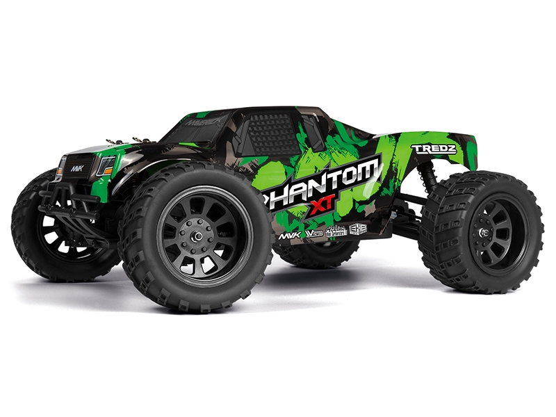 Maverick 1:10 Phantom XT RTR Truggy Green w/Batt & Char