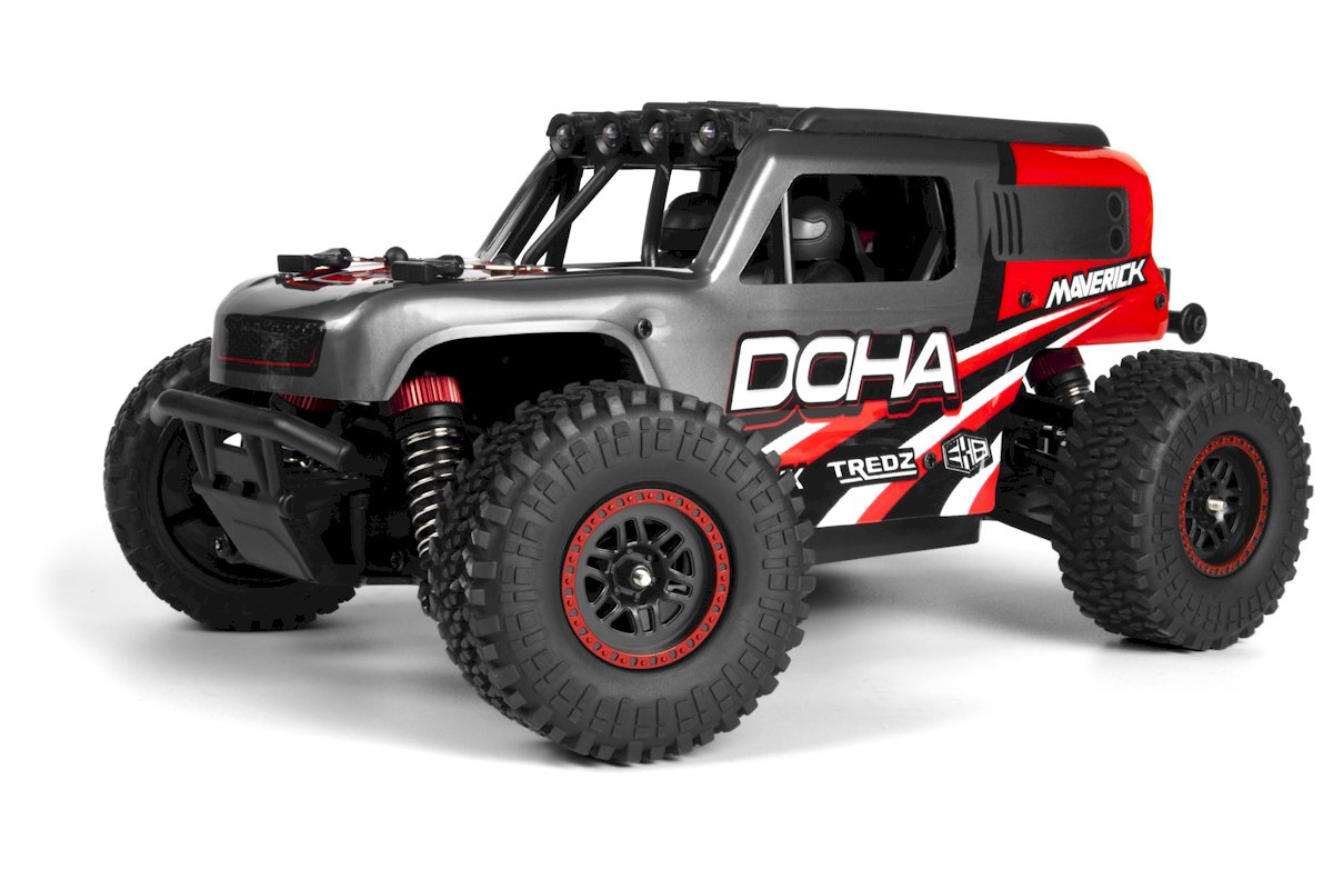 Maverick 1:20 Doha 4WD Desert Truck (Red) - Batt & Charger