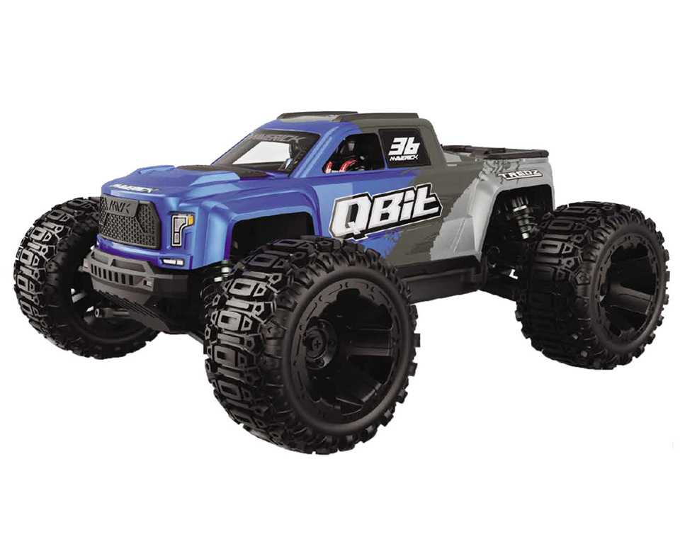 Maverick 1/16 QBit Monster Truck - Blue - With Battery & Charger