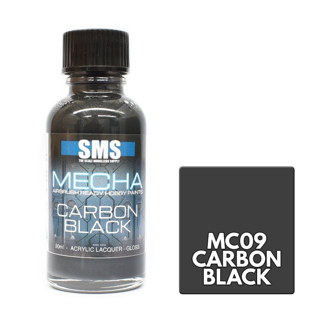 SMS MC09 Mecha Colour CARBON BLACK 30ml