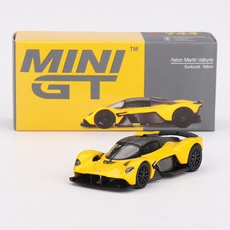 Mini GT 1:64 Aston Martin Valkyrie Sunburst Yellow