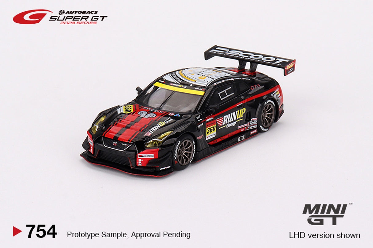 MINI GT 1:64 Nissan GT-R Nismo GT3 #360 RUNUP