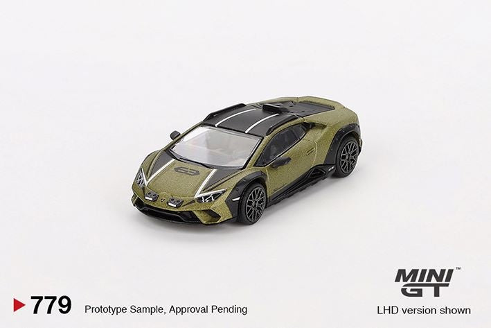 Mini GT 1:64 Lamborghini  Huracán Sterrato Verde Gea Matt