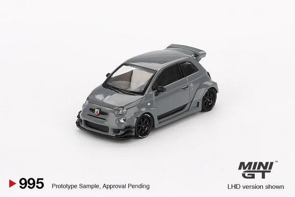 MiniGT 1:64 Abarth 595 LB Works Abas Works Grey