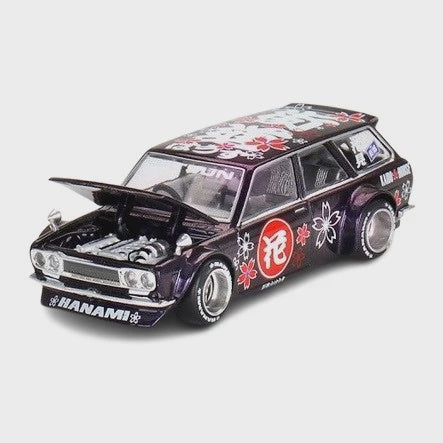 Mini GT G114 Datsun Kaido 510 Wagon Hanami V3