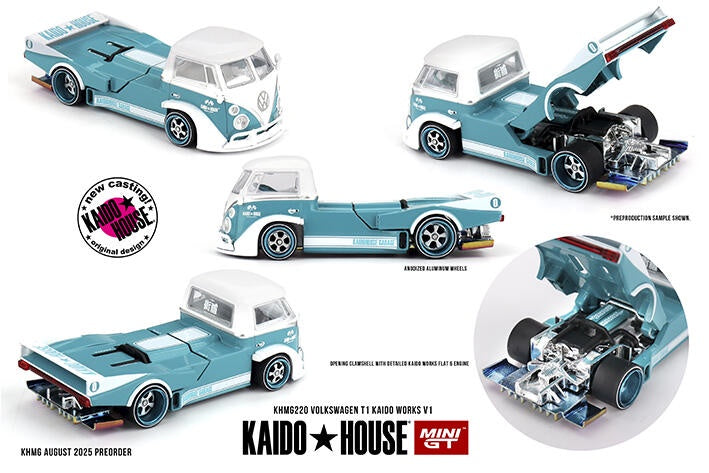 Mini GT 1:64 Volkswagen T1 KAIDO WORKS V1