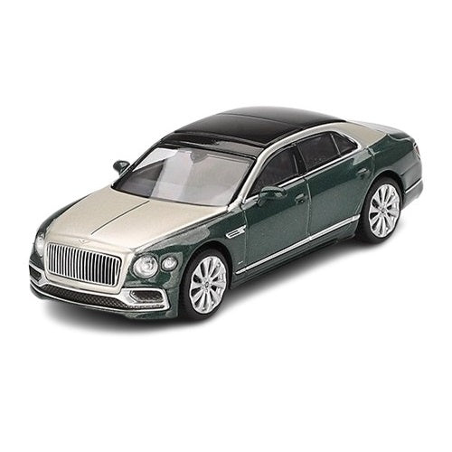 MiniGT 1:64 2005 Bentley Flying Spur White Sand Verdant