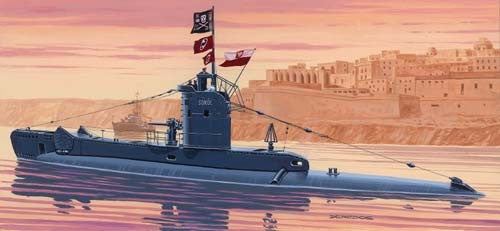 Mirage 1:400 ORP Sokol Polish Submarine