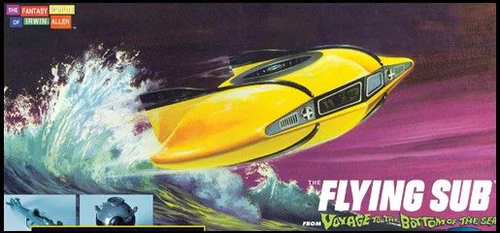 Moebius Models 1/128 Flying Sub: Voyage to the Bottom of the Sea