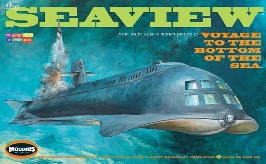 Moebius 1/128 The SeaView from Voyage to the Bottom of the Sea