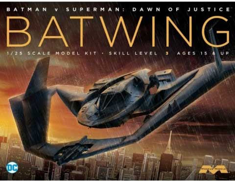 Moebius Models 1/25 Batman vs Superman Batplane