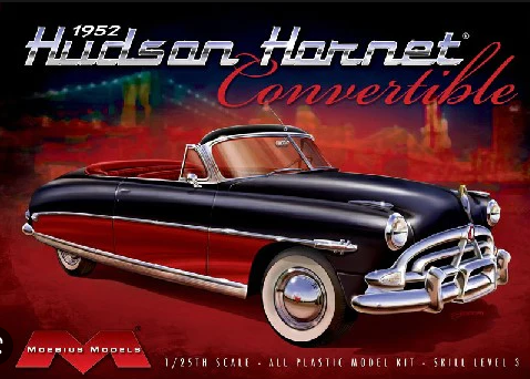 Moebius Models 1/25 Hudson Hornet Convertible 1952