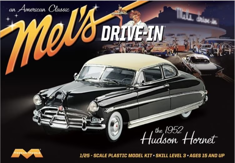Moebius Models 1/25 1952 Hudson Hornet