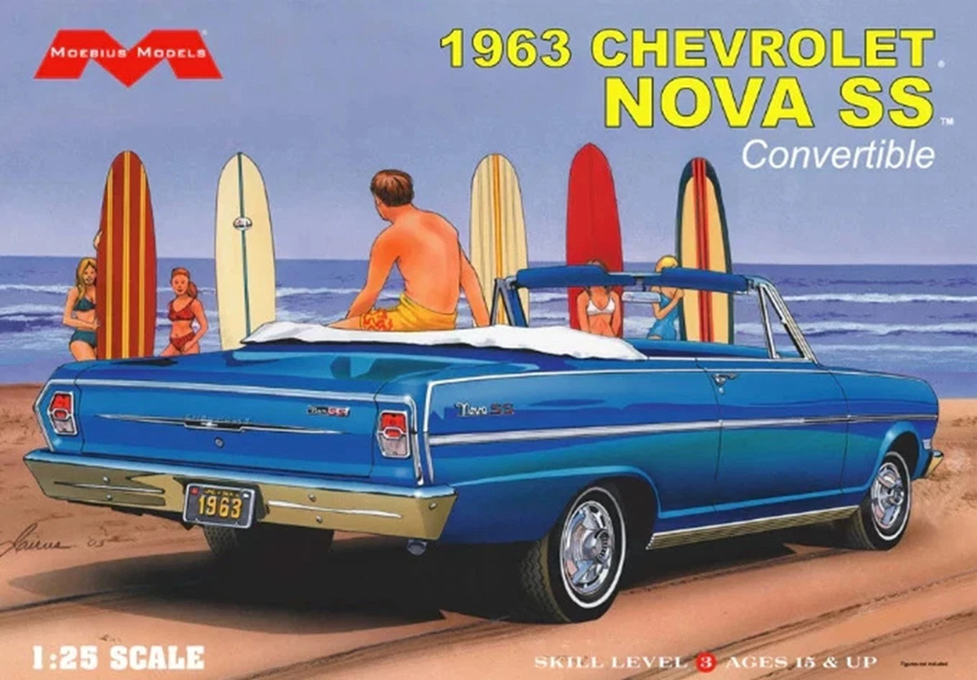 Mobius 1:25 '63 Chevrolet Nova SS