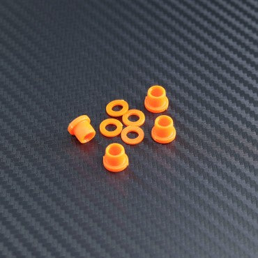 Shock Mounting Hardware (Orange) for Mayako MX8 (-22-25)