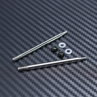 Front 59,50mm (Long) Shock Shaft 2pcs for Mayako MX8 (-22-25)
