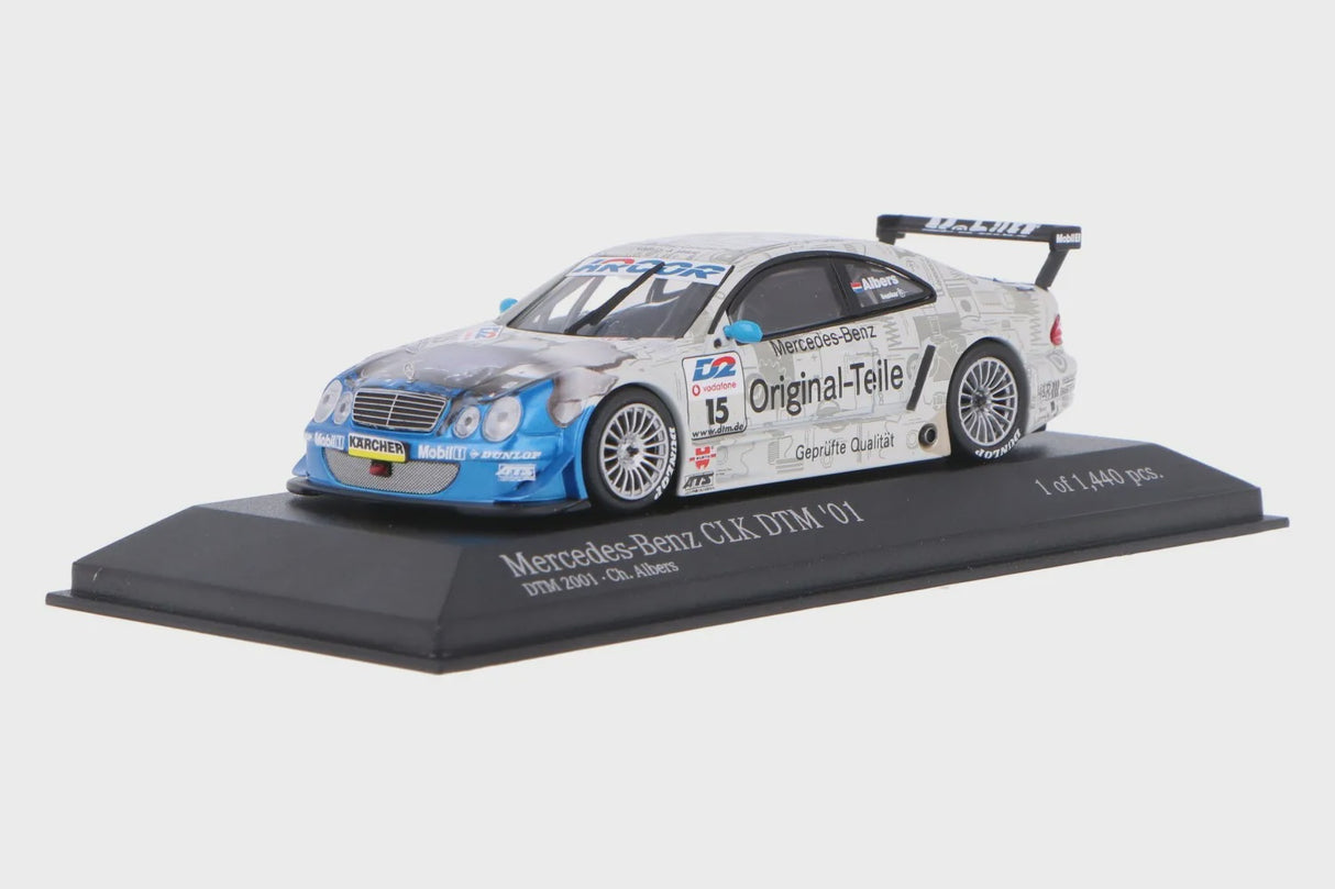 "Pre owned" Edition Motorsport 1:43 Original-Teile Mercedes CLK