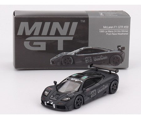 MiniGT 1:64 McLaren F1 GTR #59 1995 Le Mans 24Hr Winner Post-Race Weathered
