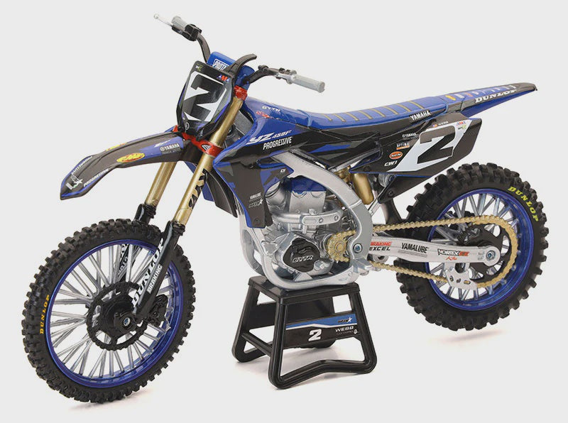 NR 1:12 Yamaha YZ450F Factory Race Team Bike- #2 Cooper Webb