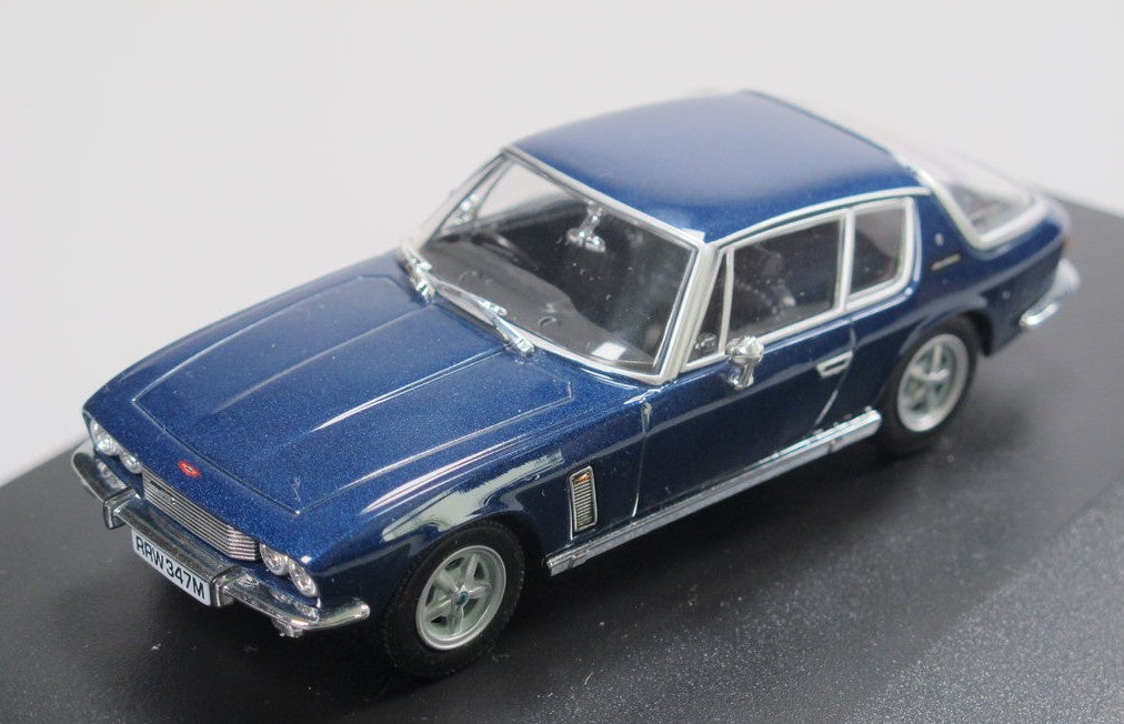 "Pre Owned" Oxford 1:43 Jensen Interceptor MKIII Royal Blue