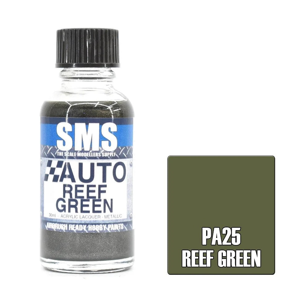 SMS # PA25 Auto Colour Reef Green 30ml