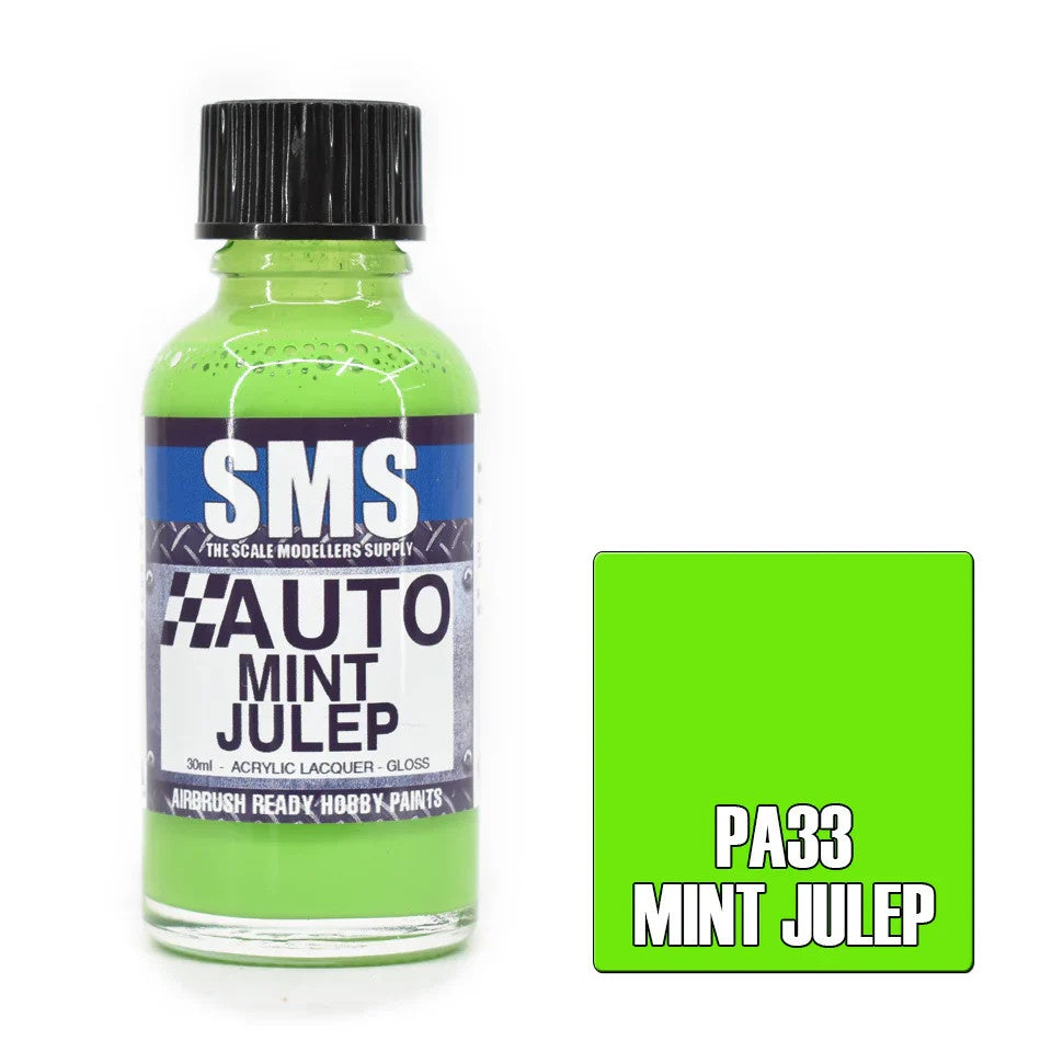 SMS # PA33 Auto Colour Mint Julep  30ml