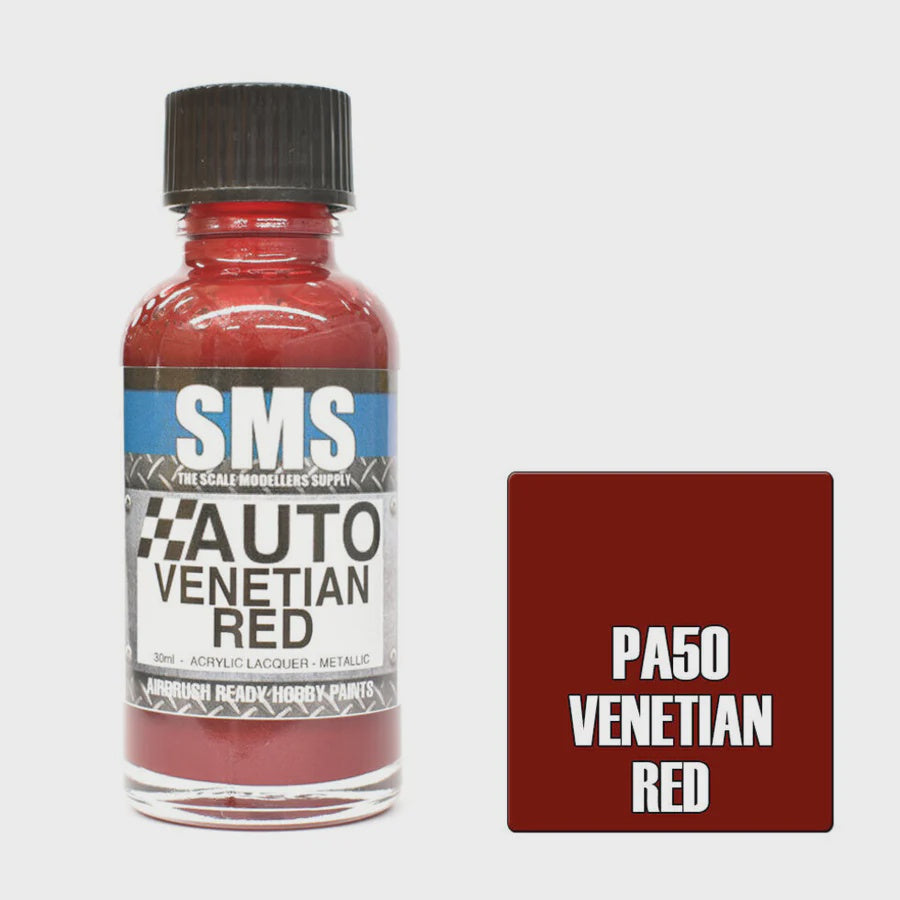 SMS # PA50 Auto Colour VENETIAN RED  30ml